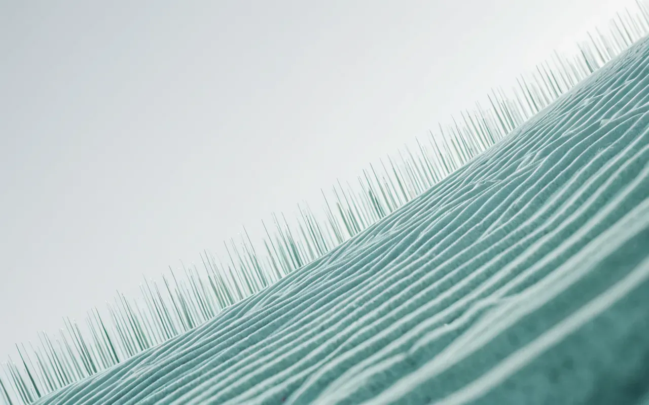 Abstract representation of growing data with upward trending lines in soft blue and green tones on a clean white background, minimalist digital art style