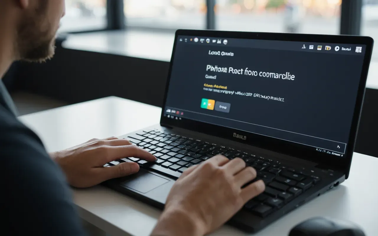 user query patterns Over the shoulder view of a person typing on a keyboard in a bright modern workspace with blurred background elements and soft lighting
